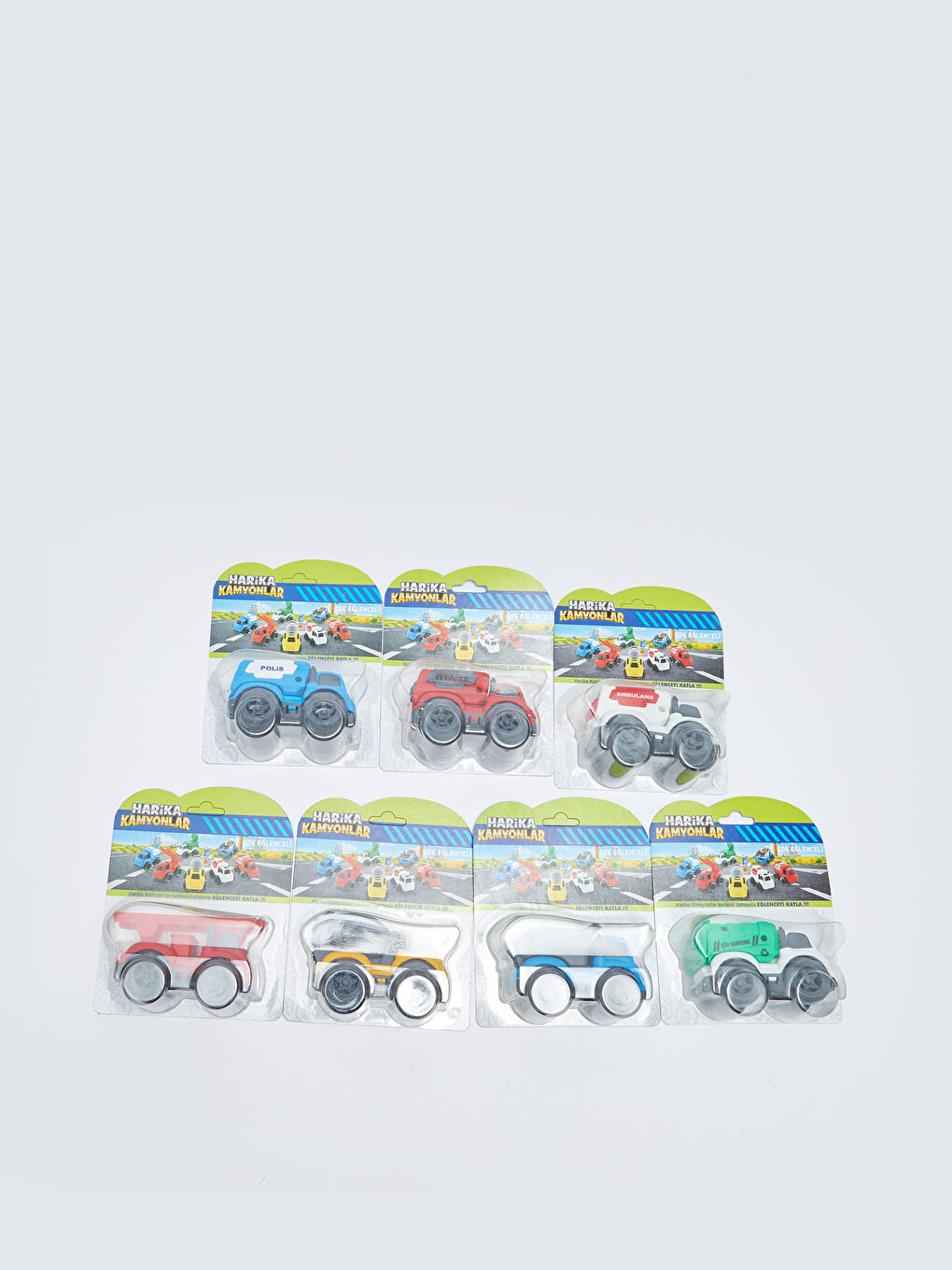 Harika Kamyonlar Oyuncak Araba