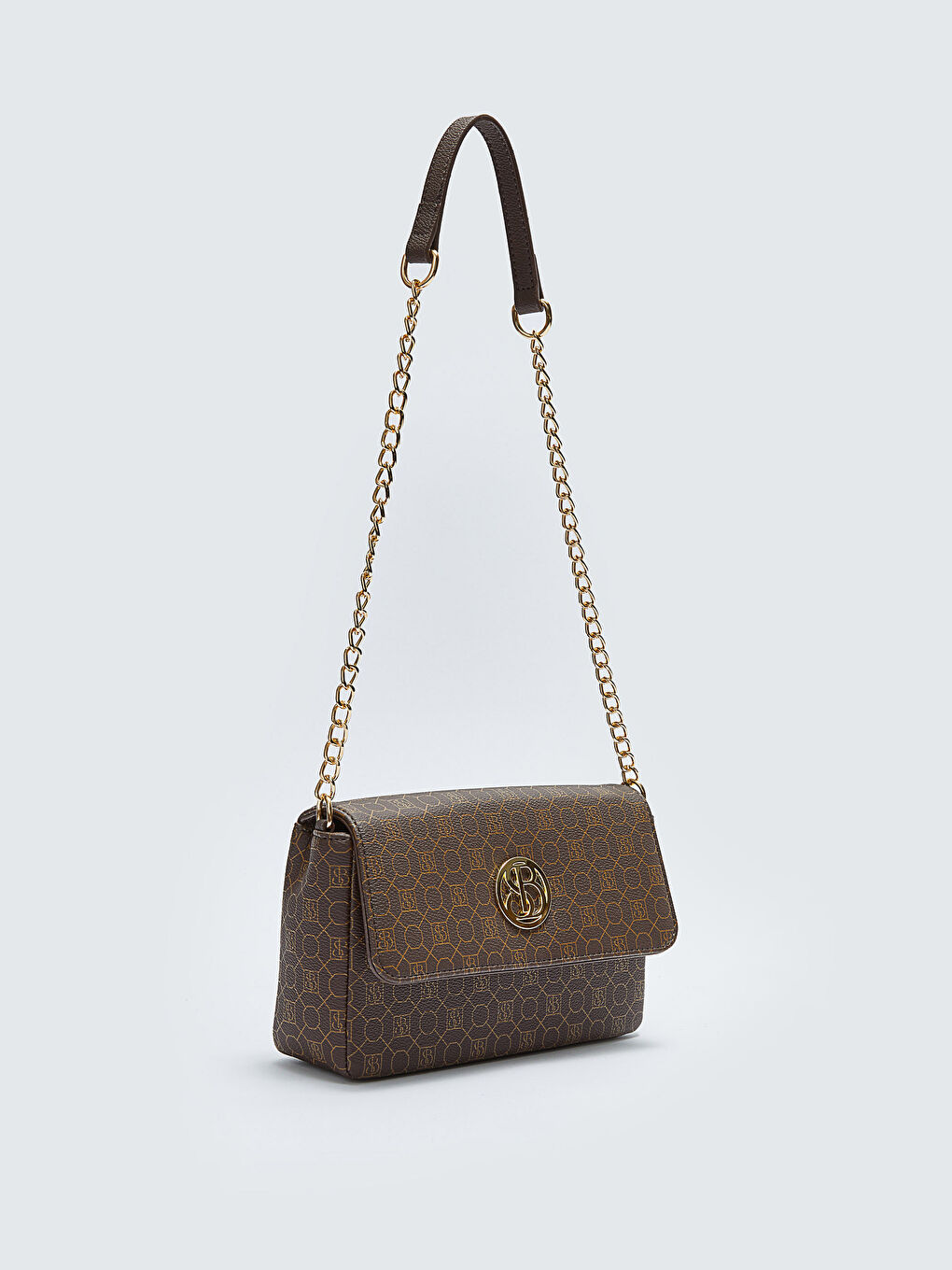 Sac bandoulière à motif monogramme pour Femmes-4