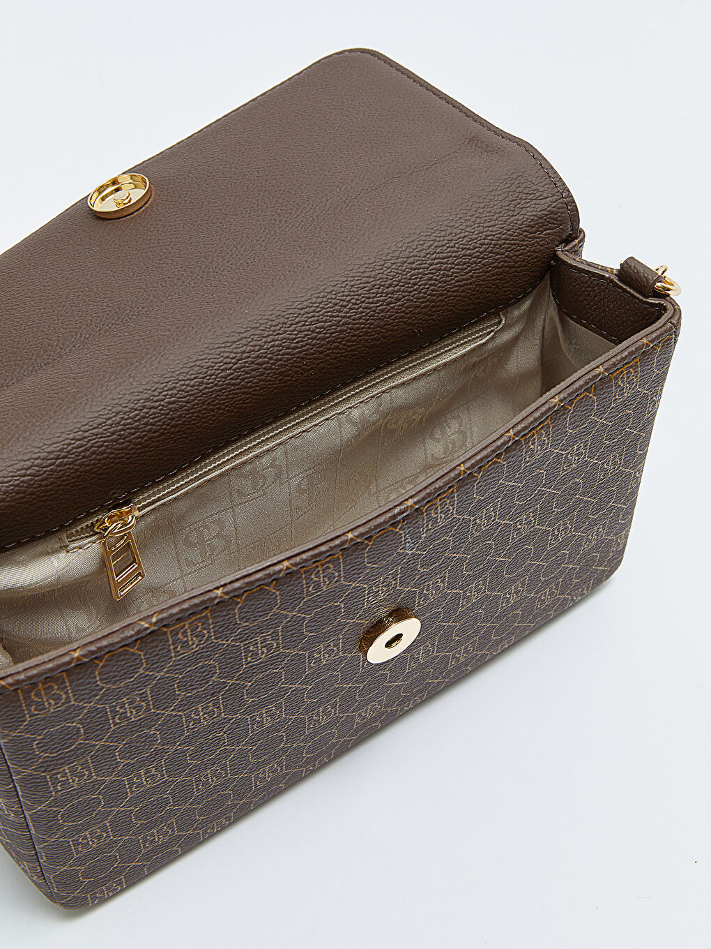 Sac bandoulière à motif monogramme pour Femmes-7