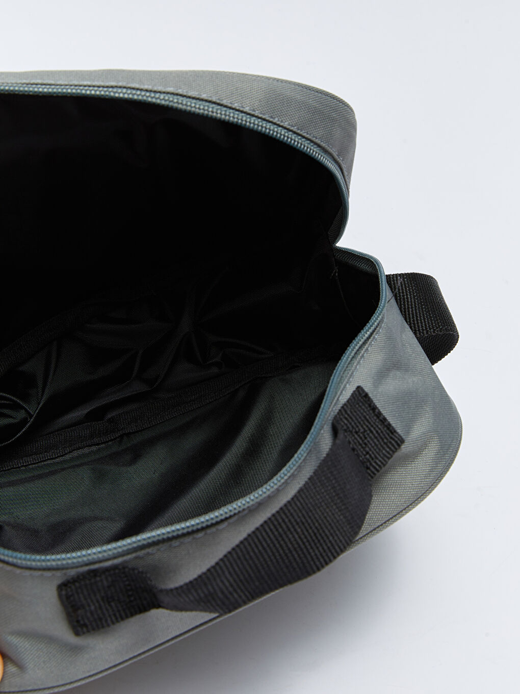 Gri Renk Bloklu Çocuk Beslenme Çantası-4