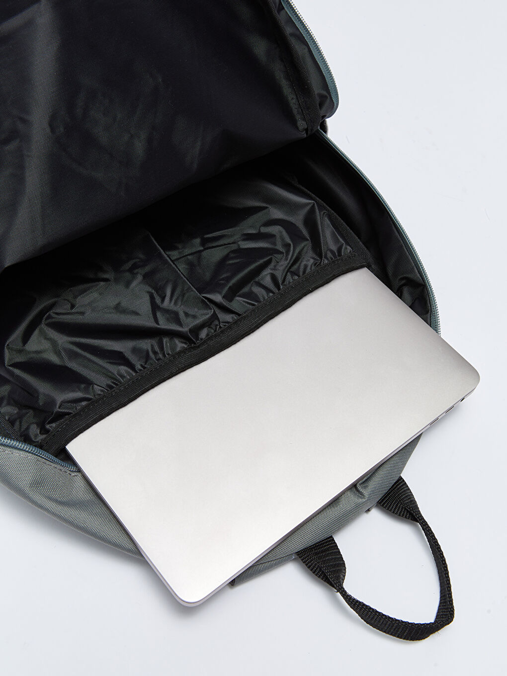 Gri Renk Bloklu Çocuk Sırt Çantası-4