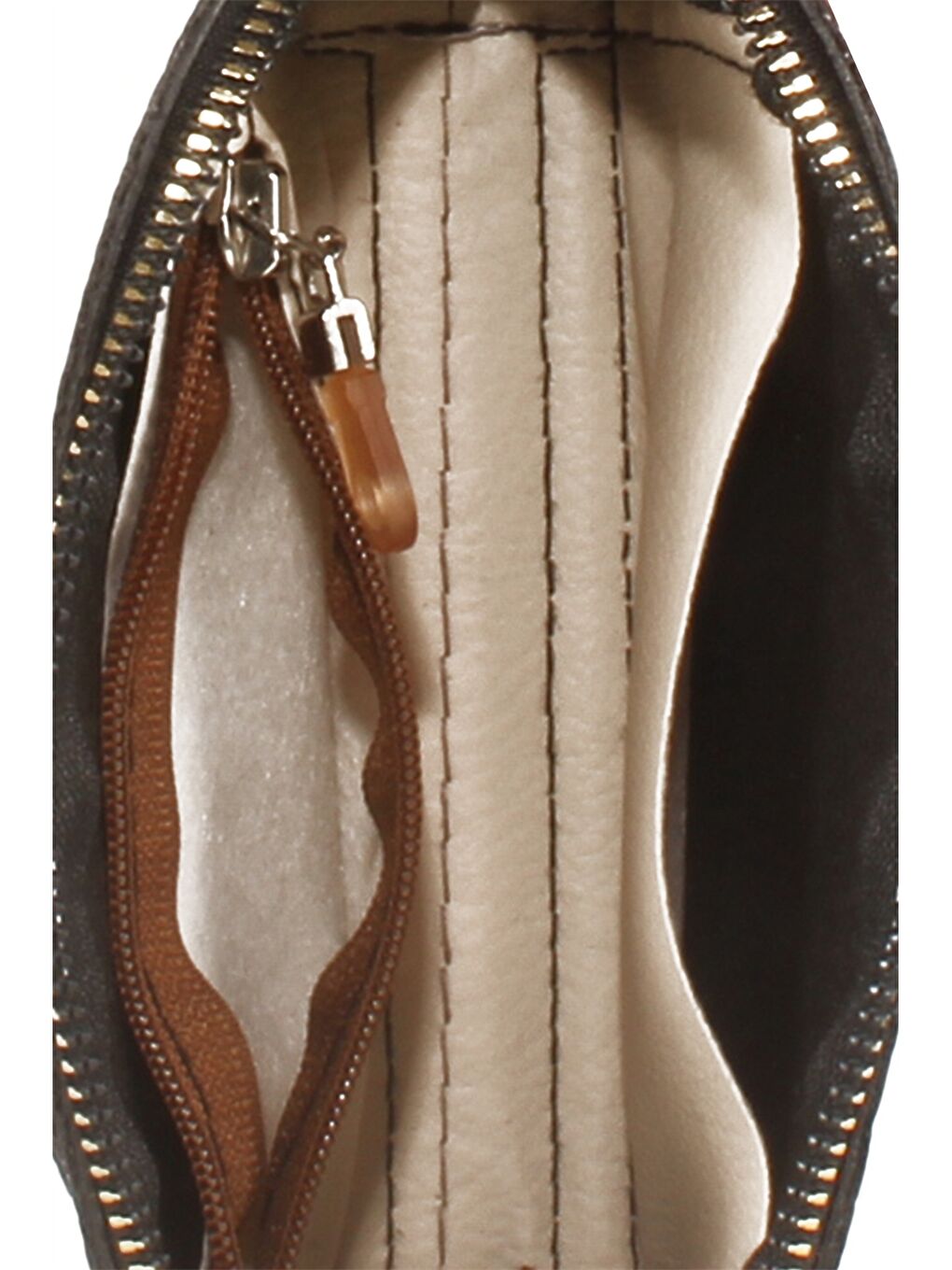 Beyaz Deri Görünümlü Kadın Portföy Çanta-2