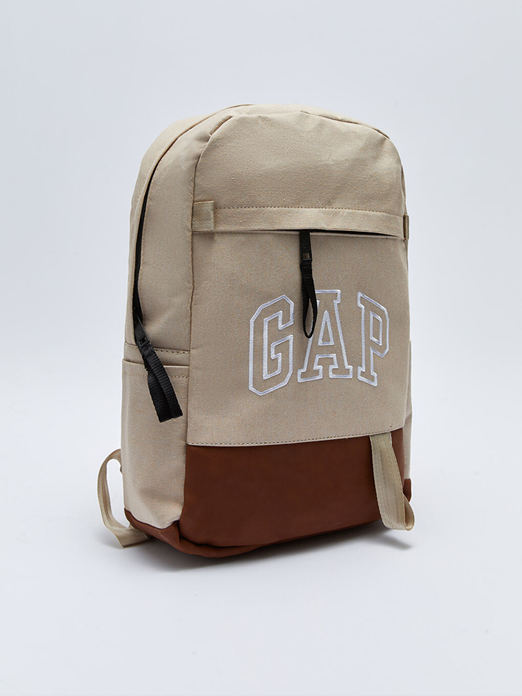 Beyaz Yazı Nakışlı Erkek Çocuk Sırt Çantası-1