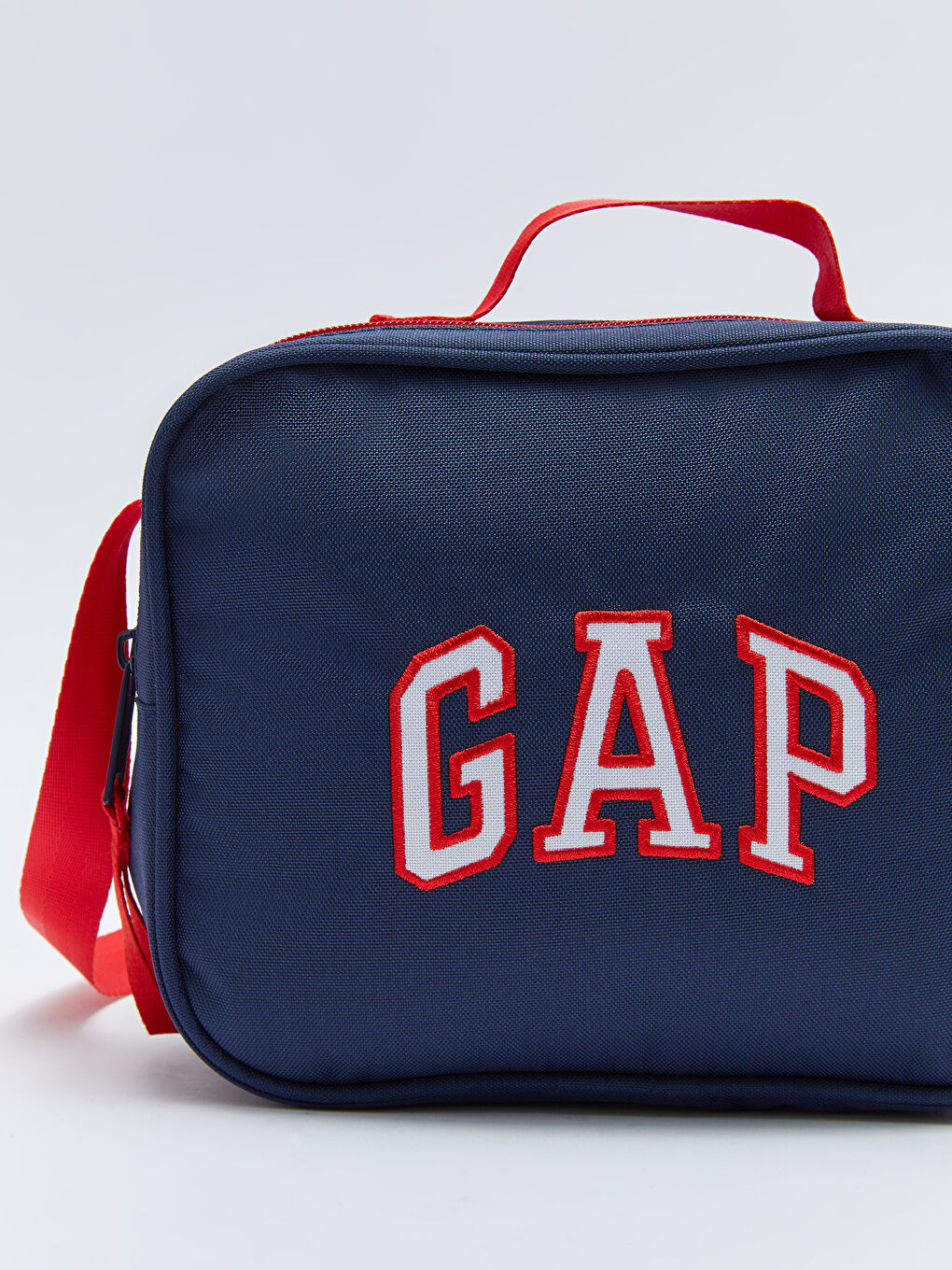 Lacivert Yazı Nakışlı Erkek Çocuk Beslenme Çantası-3