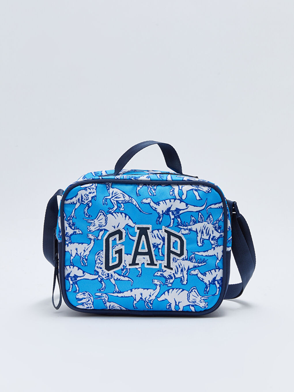 Mavi Desenli Erkek Çocuk Beslenme Çantası