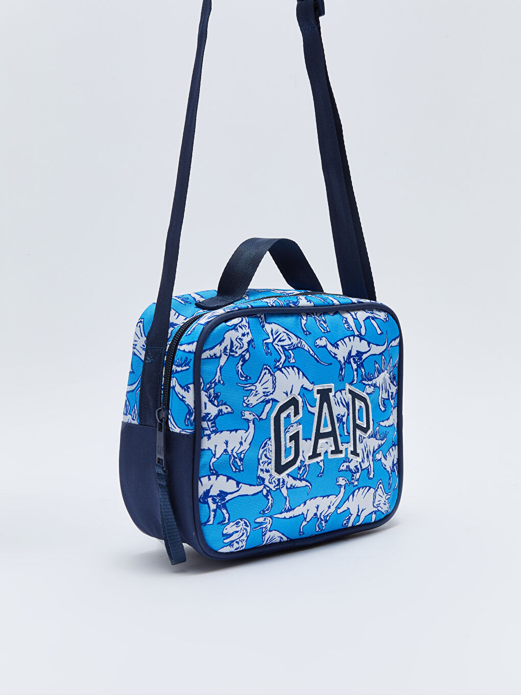 Mavi Desenli Erkek Çocuk Beslenme Çantası-1