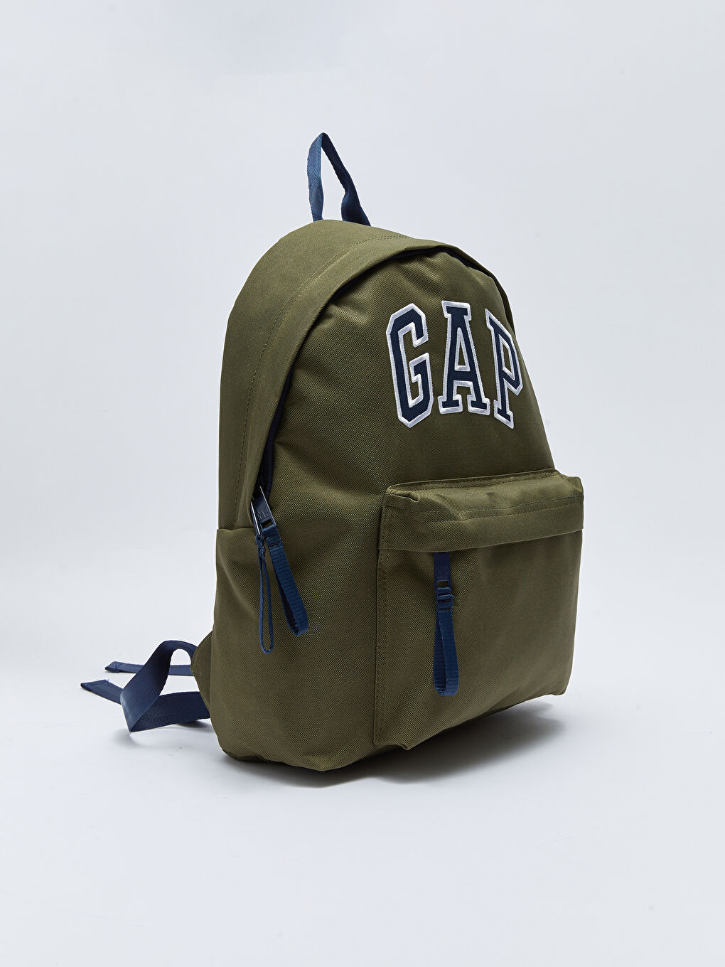 Yeşil Yazı Nakışlı Erkek Çocuk Sırt Çantası-1