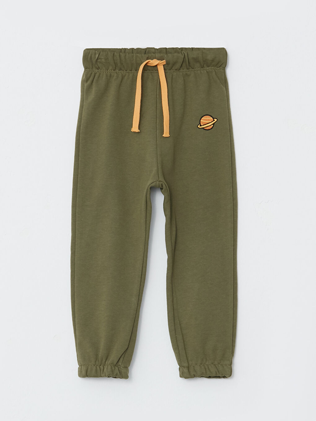 LCW ECO Elastic Waist Embroidery Detailed Baby Boy Pajama Bottom -W2IB69Z1-SYJ