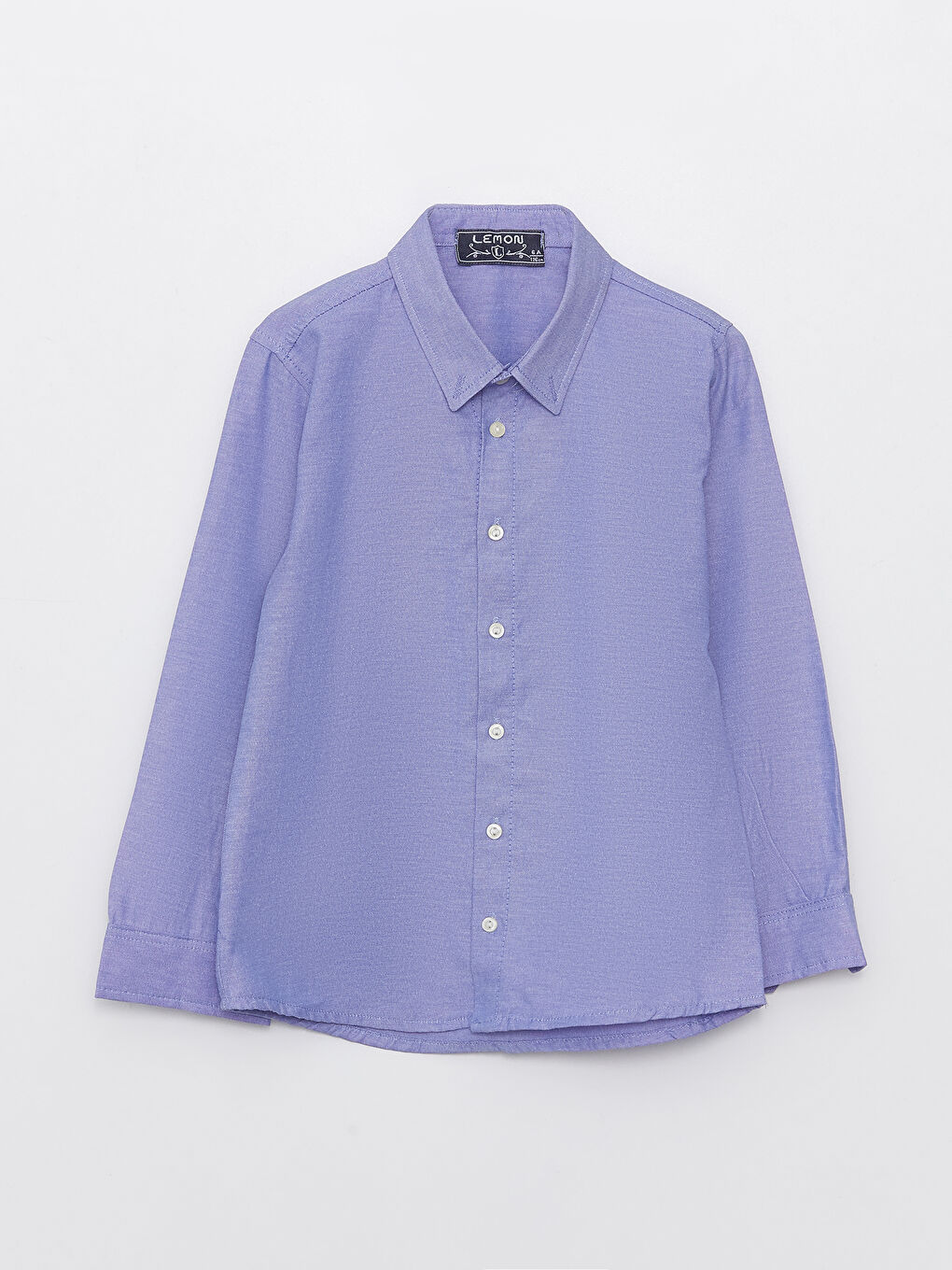 Bordo Bisiklet Yaka Desenli Uzun Kollu Erkek Çocuk Kazak Gömlek ve Pantolon-2