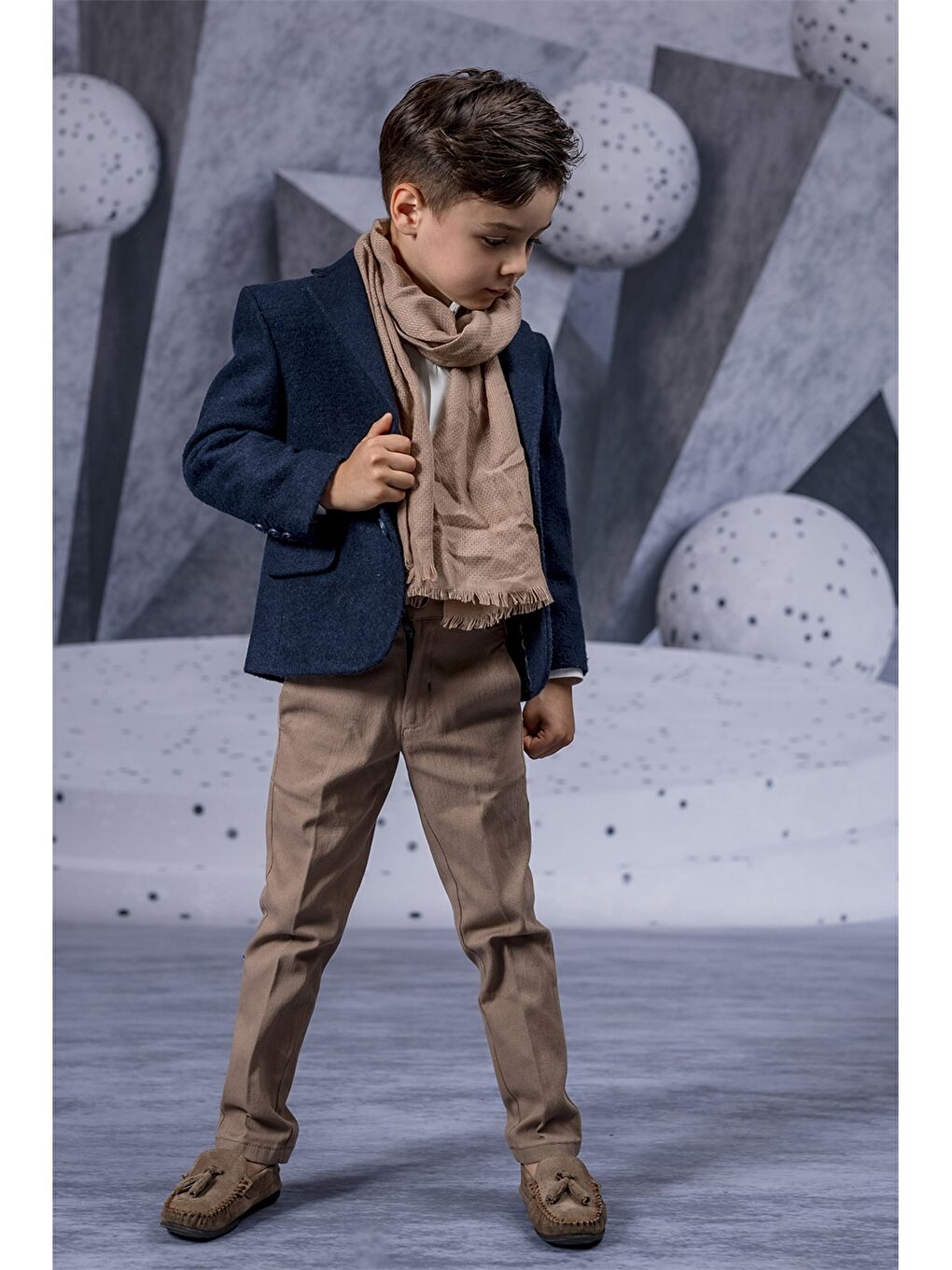 Lacivert Erkek Çocuk 4'lü Takım