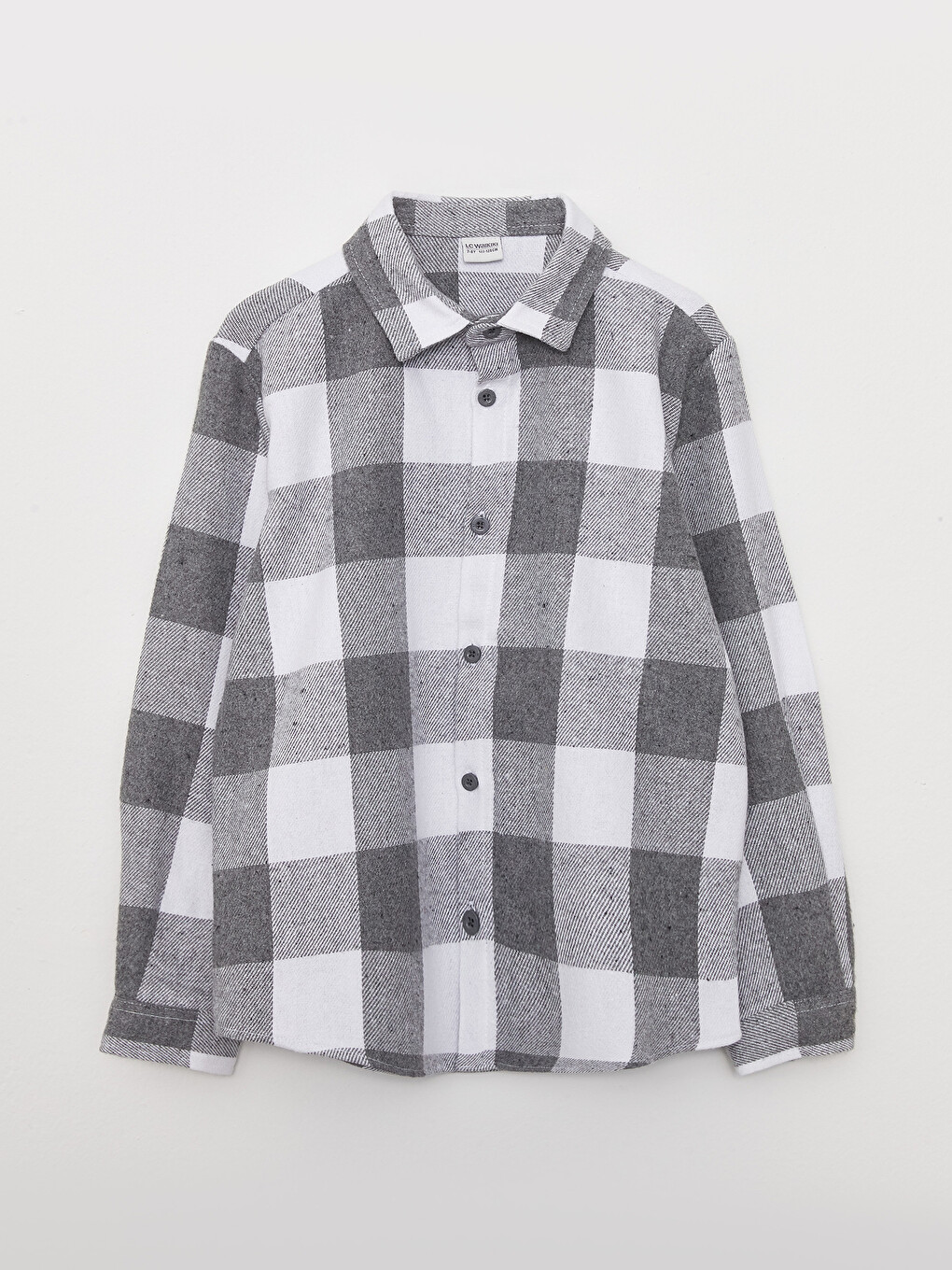 Plaid Long Sleeve Boys' Shirt