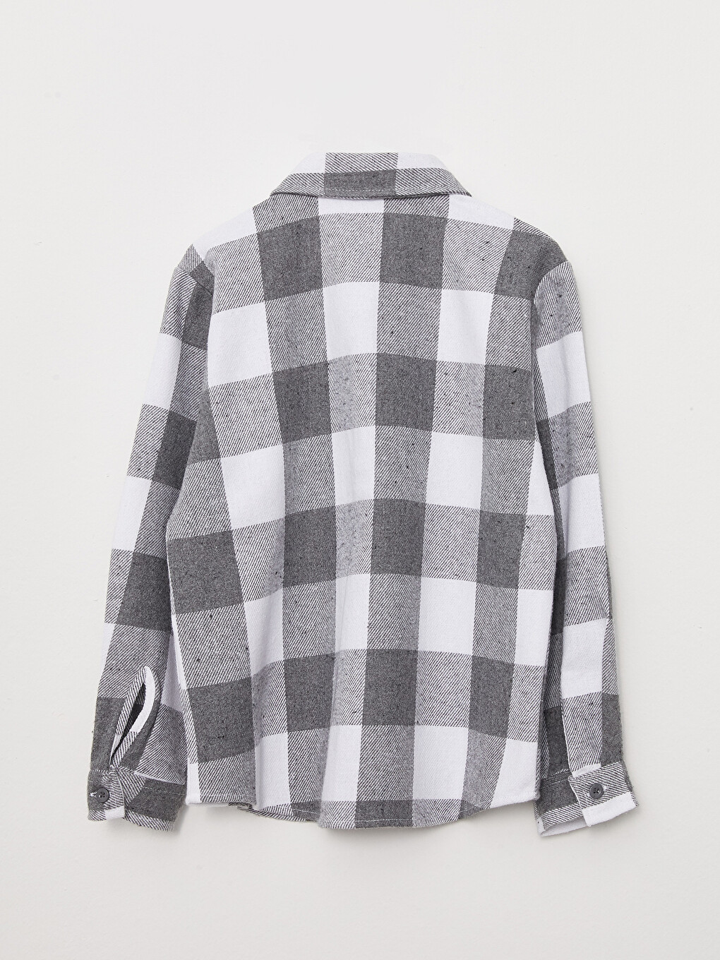 Plaid Long Sleeve Boys' Shirt-1