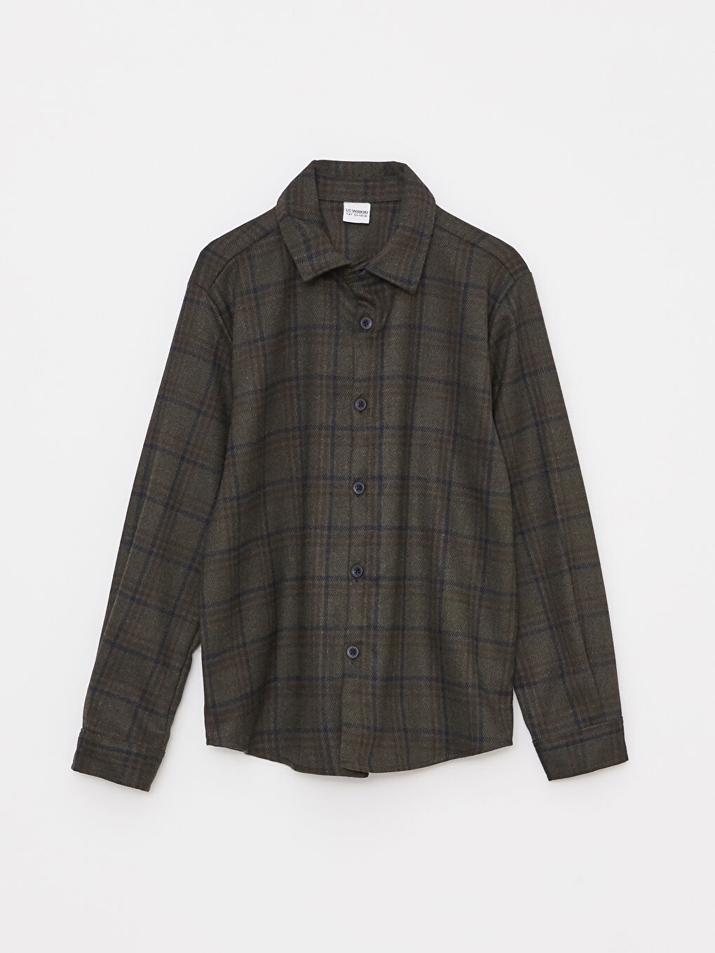 Plaid Long Sleeve Boys' Shirt