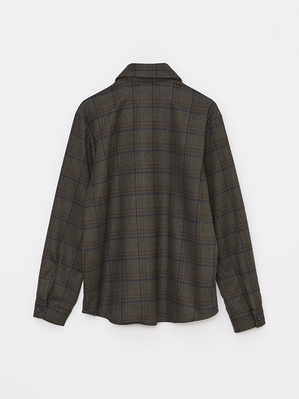 Plaid Long Sleeve Boys' Shirt-1