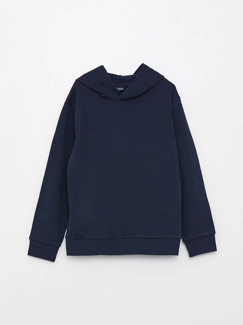 Hooded Basic Long Sleeve Boy Sweatshirt