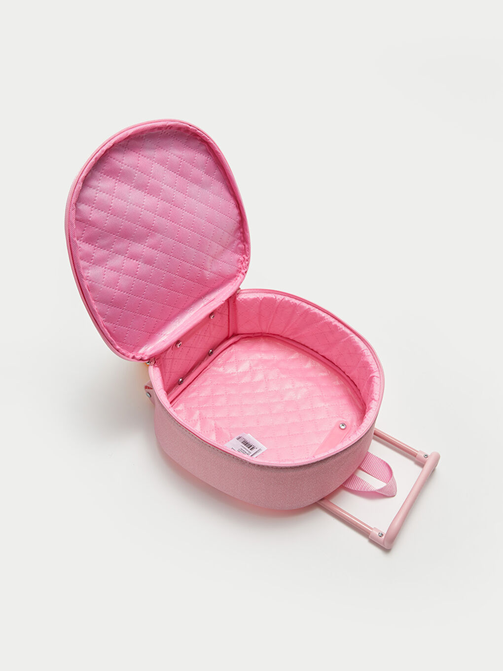 Pembe Çekme Mekanizmalı Kız Çocuk Çanta-3