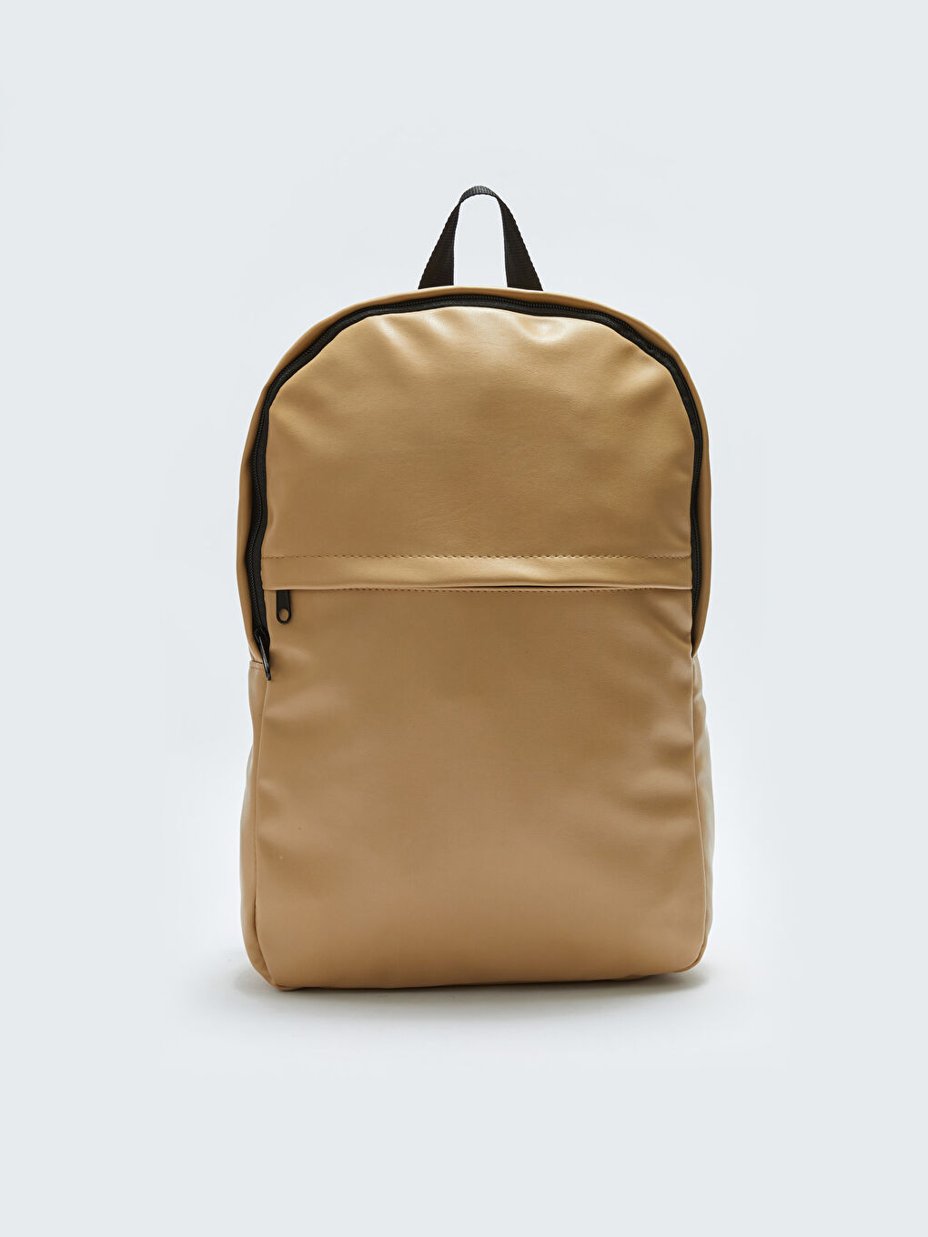 Kahverengi Deri Görünümlü Erkek Sırt Çantası-1