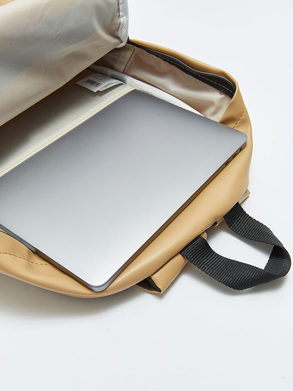 Kahverengi Deri Görünümlü Erkek Sırt Çantası-4