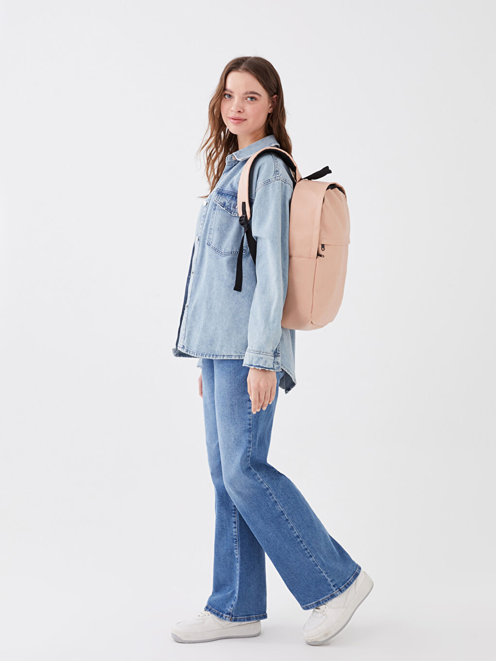 Karışık Kadın Düz Sırt Çantası-1