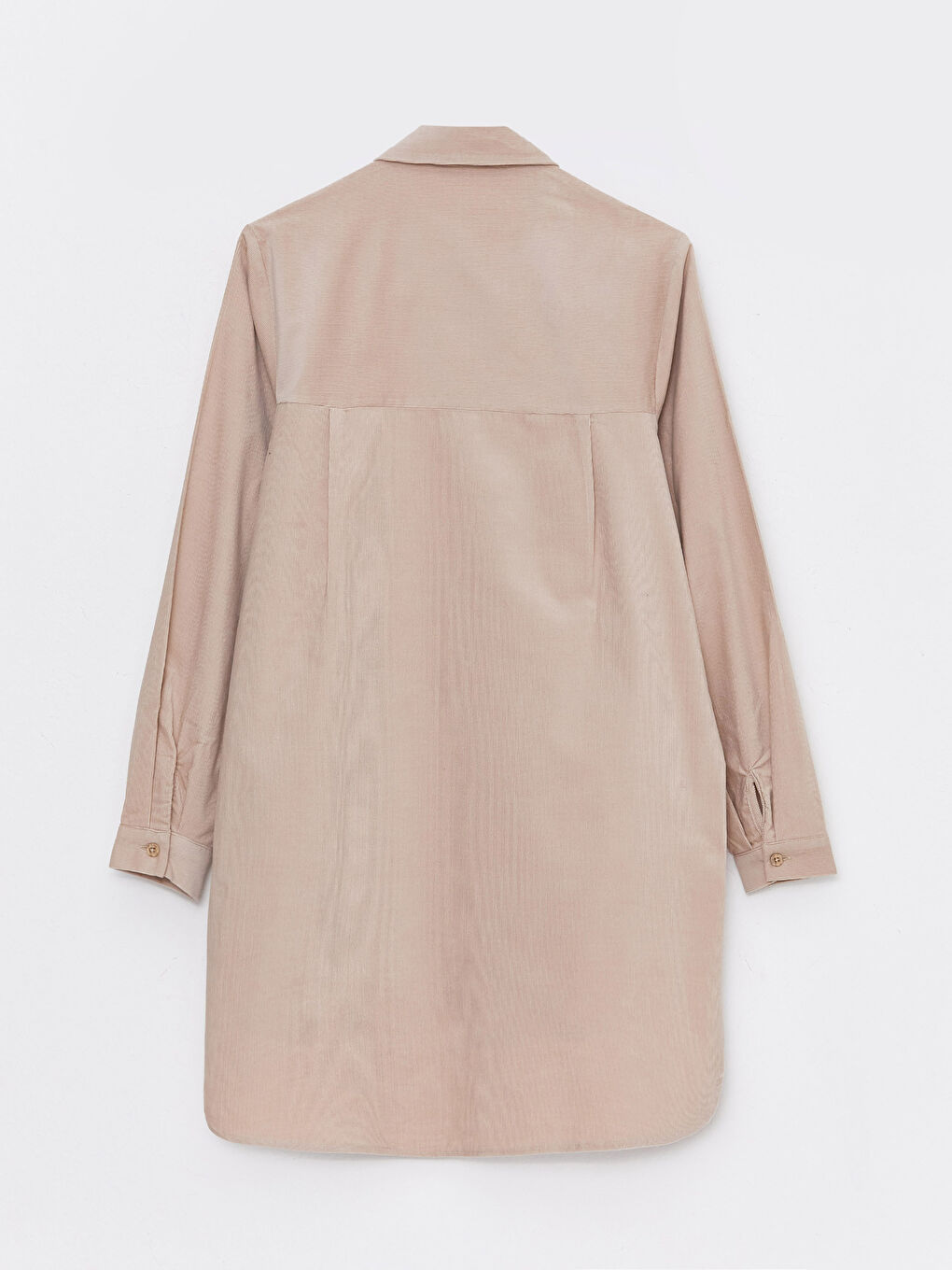 Plain Long Sleeve Women's Shirt Tunic-6