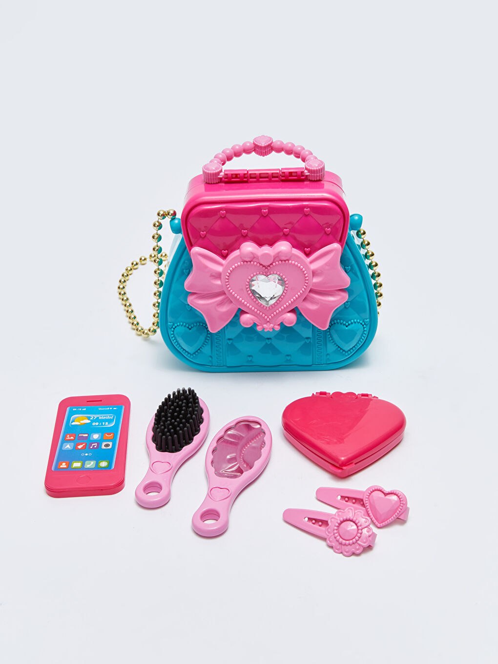 Çantalı Oyuncak Güzellik Seti-5