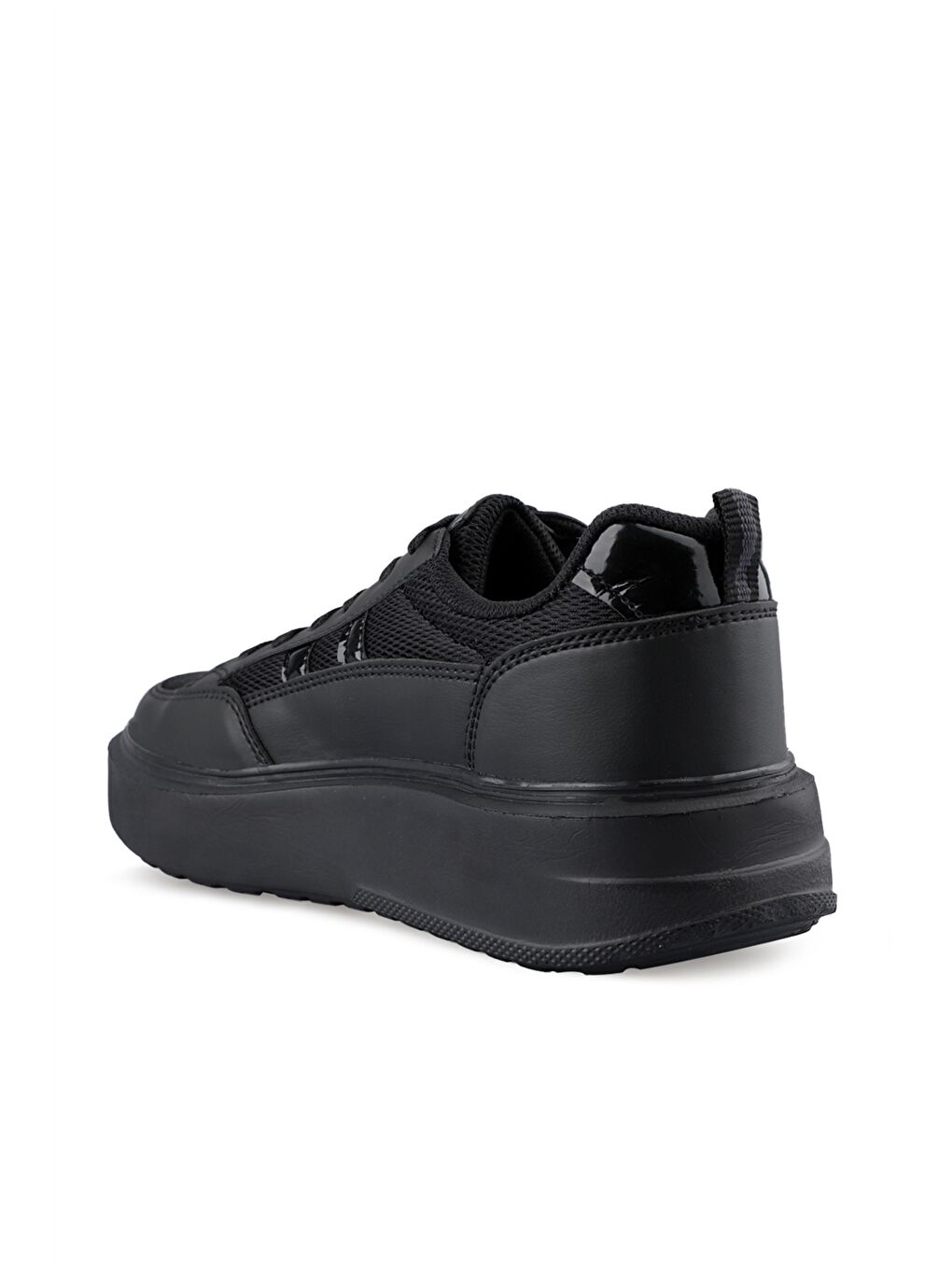 Karışık Baskılı Bağcıklı Kadın Aktif Spor Ayakkabı-2