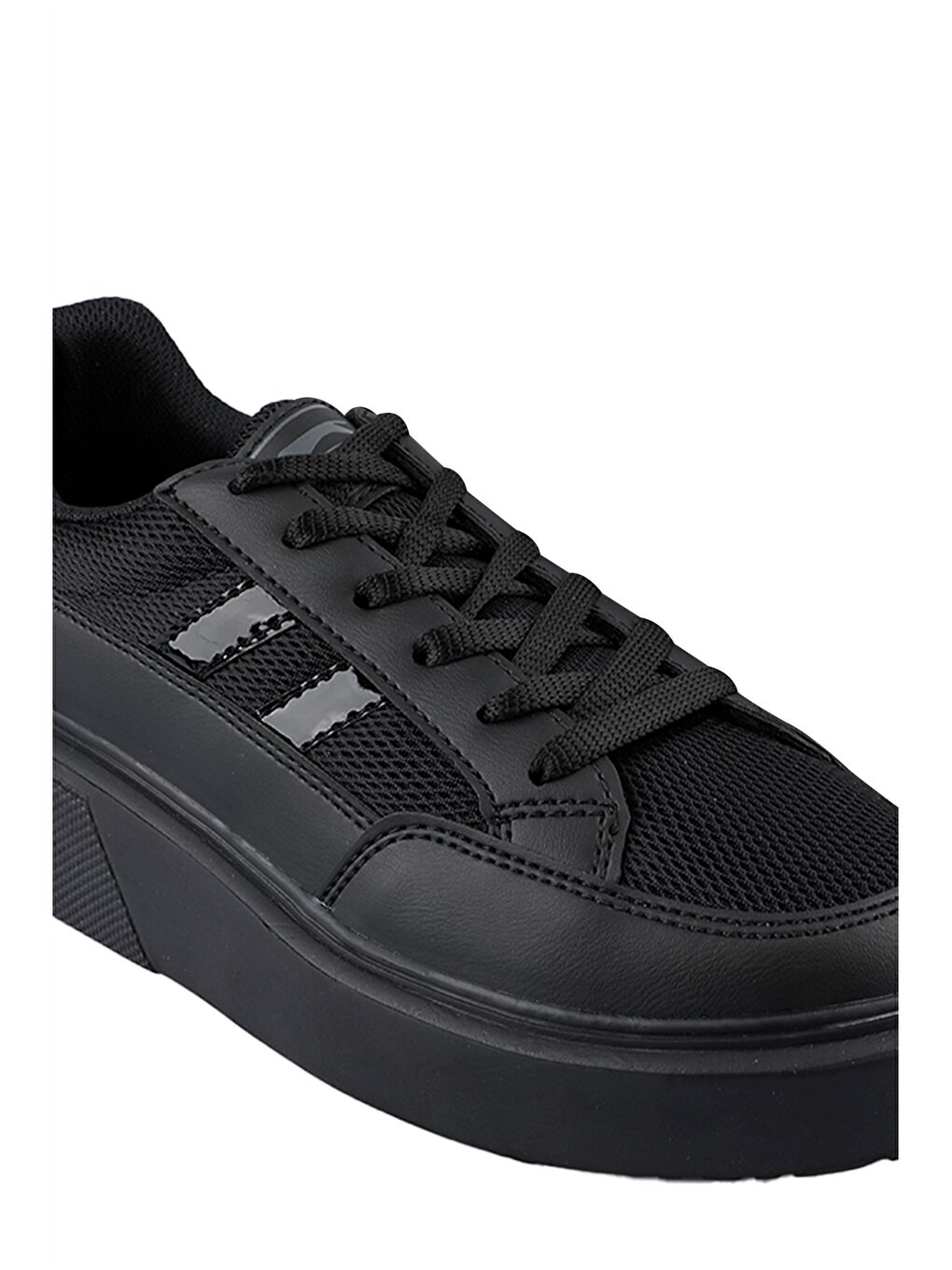 Karışık Baskılı Bağcıklı Kadın Aktif Spor Ayakkabı-3