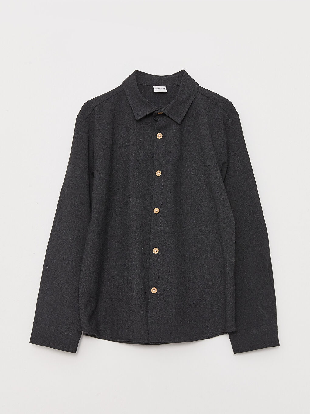 Basic Long Sleeve Boys' Shirt