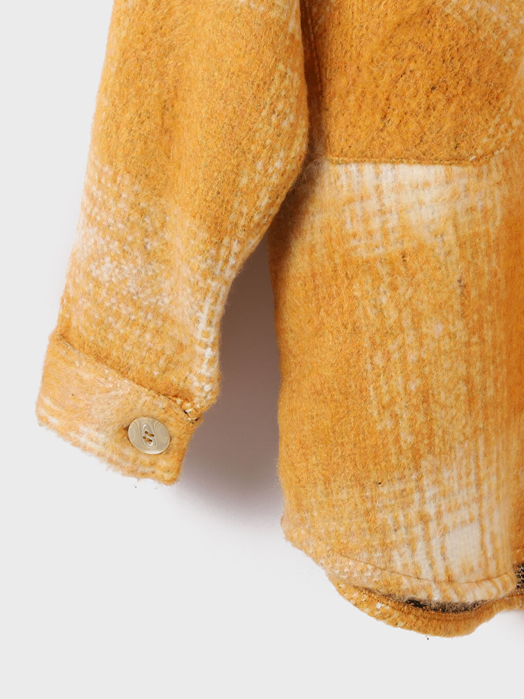 Plaid Long Sleeve Flannel Women Shirt Jacket-3