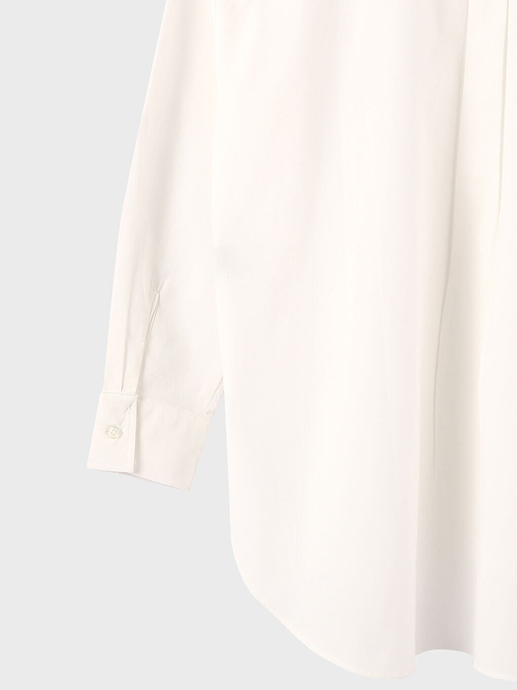 Long Sleeve Basic Poplin Women's Shirt-3