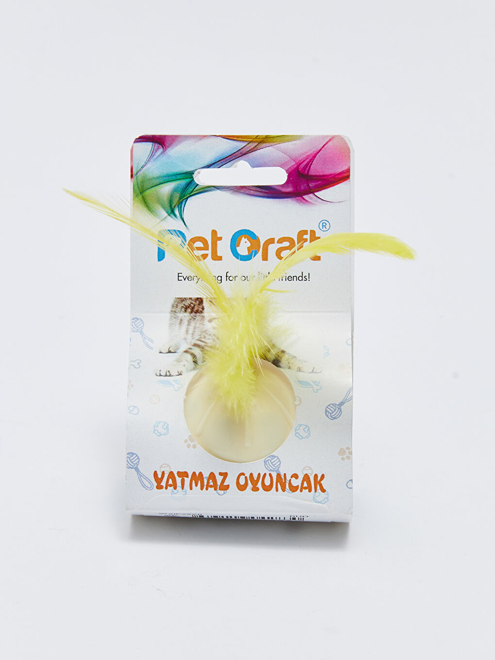 Pet Craft Karışık Asorti Tüylü Hacıyatmaz Oyuncağı - 3