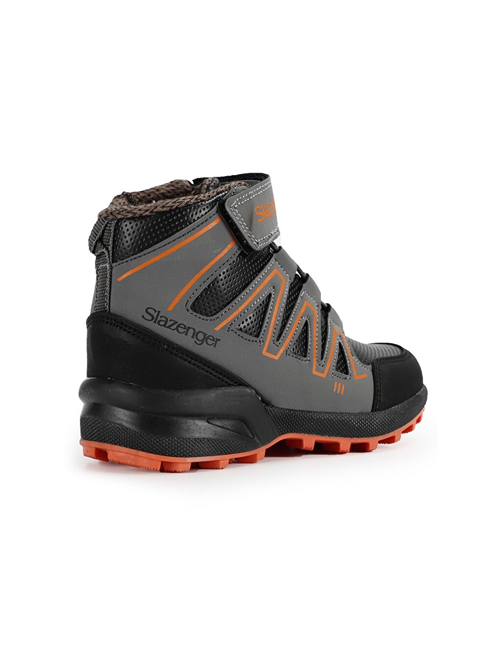 Pembe Baskılı Bağcık ve Fermuarlı Kız Çocuk Trekking Bot-2