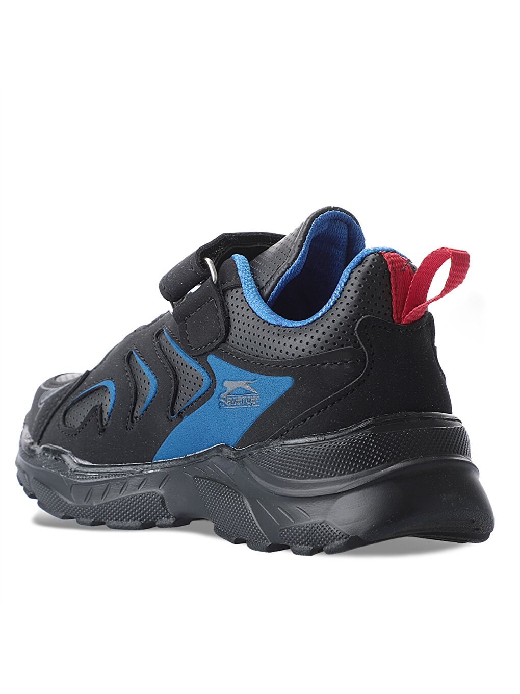 Siyah Bağcık ve Cırt Cırtlı Kız Çocuk Aktif Spor Ayakkabı-6