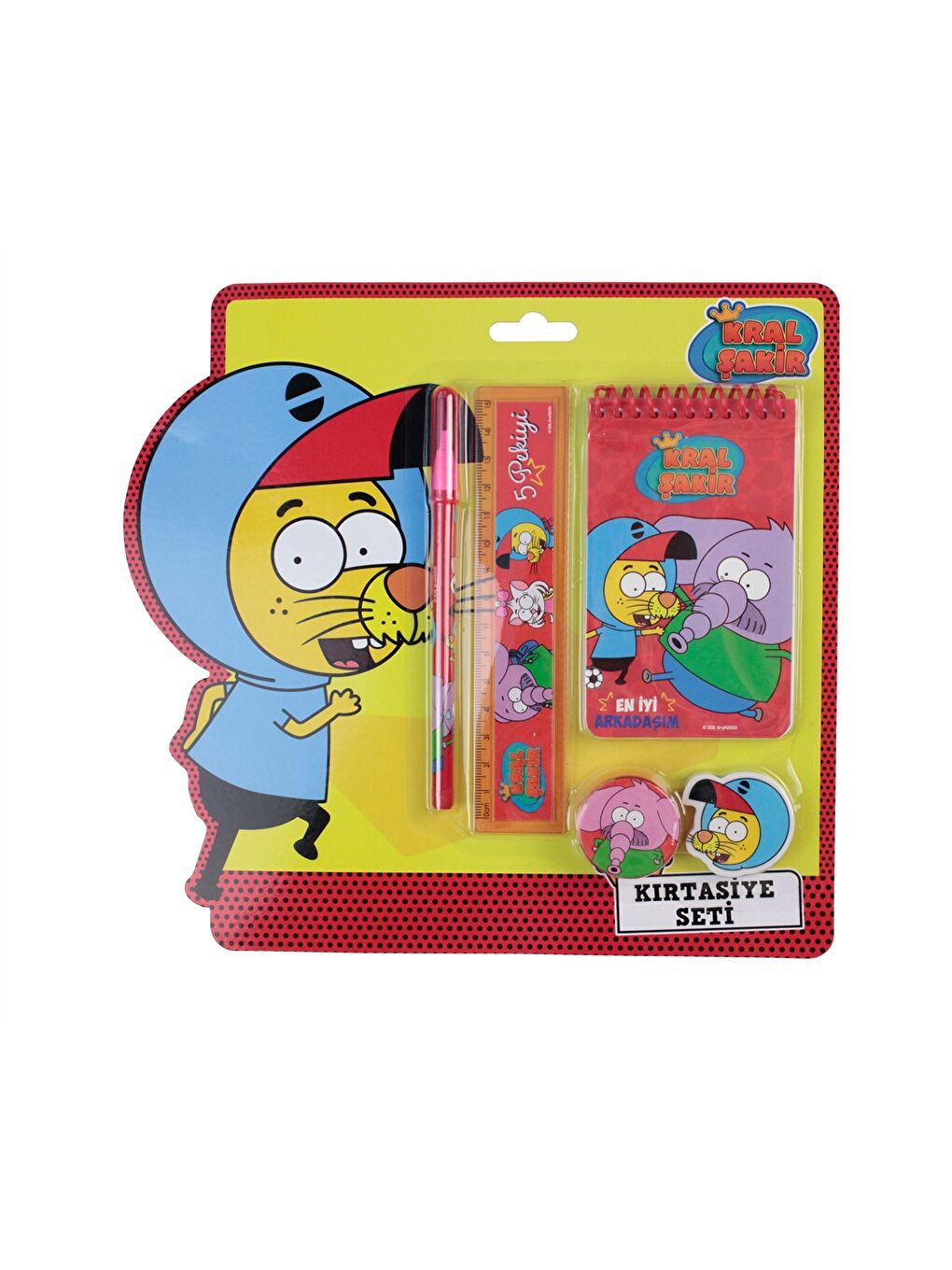 Kral Şakir Lisanslı Kırtasiye Seti