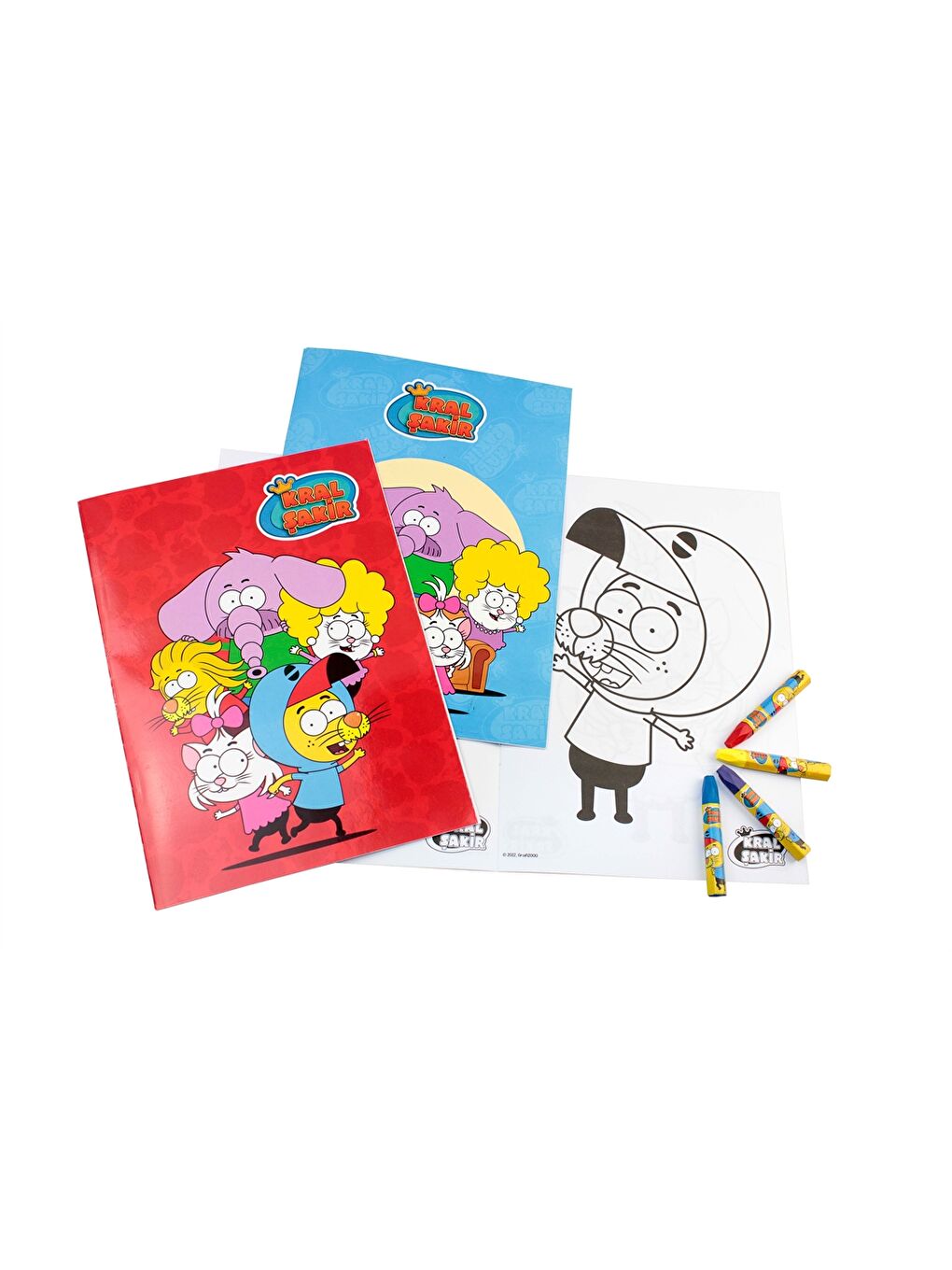 Kral Şakir Lisanslı Boyama Seti
