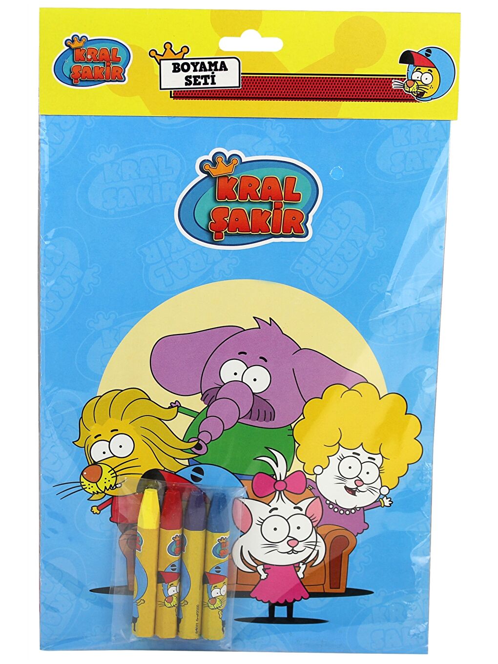 Kral Şakir Lisanslı Boyama Seti-1