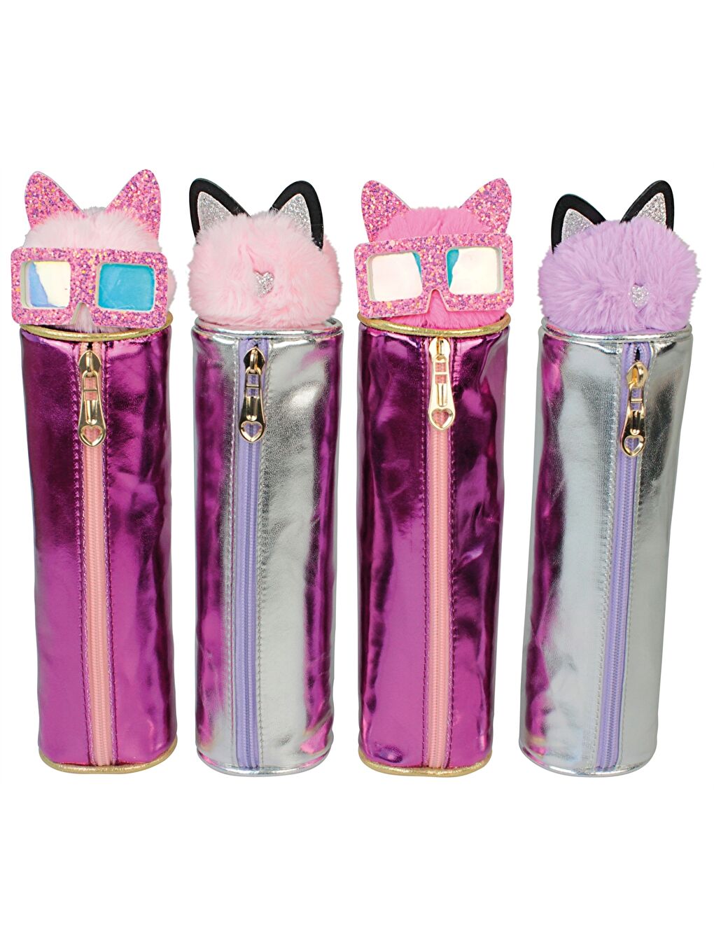 Hologram Baskılı Kız Çocuk Kalem Kutusu-1