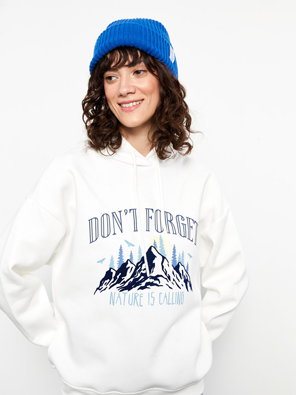 Printed Women's Thick Hoodie-2