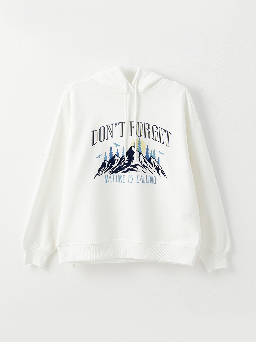 Printed Women's Thick Hoodie-7