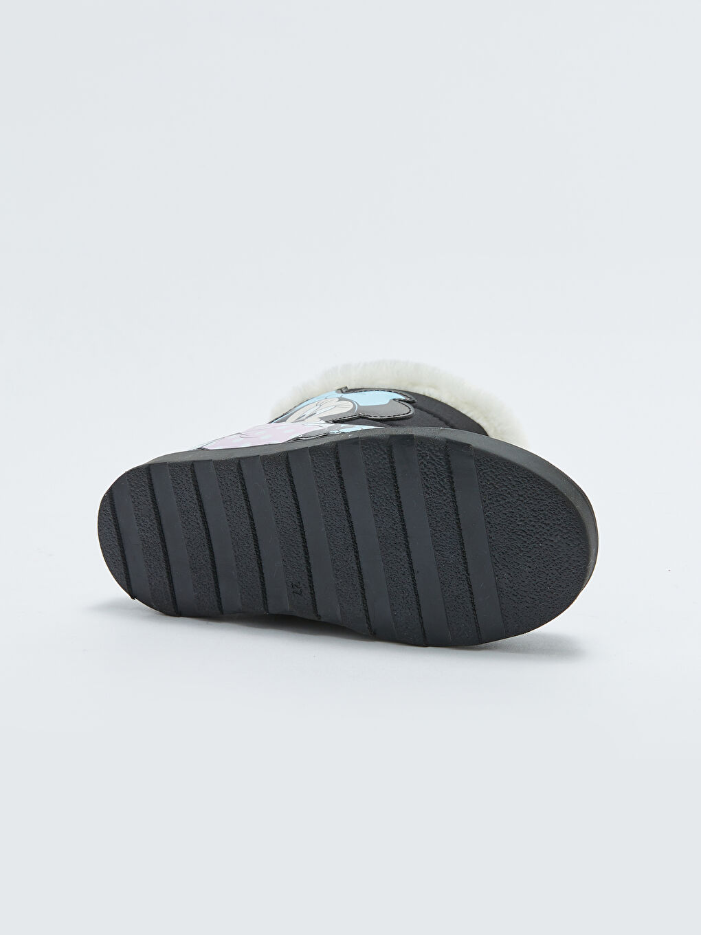 Siyah Fermuarlı Minnie Mouse Lisanslı Kız Çocuk Bot-5