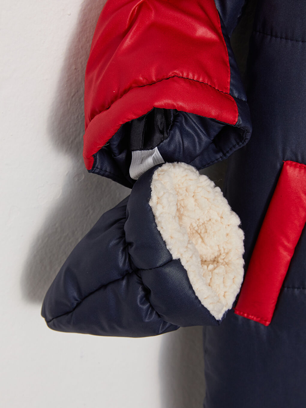 Lacivert Kapüşonlu Uzun Kollu Erkek Bebek Astronot Tulum-3