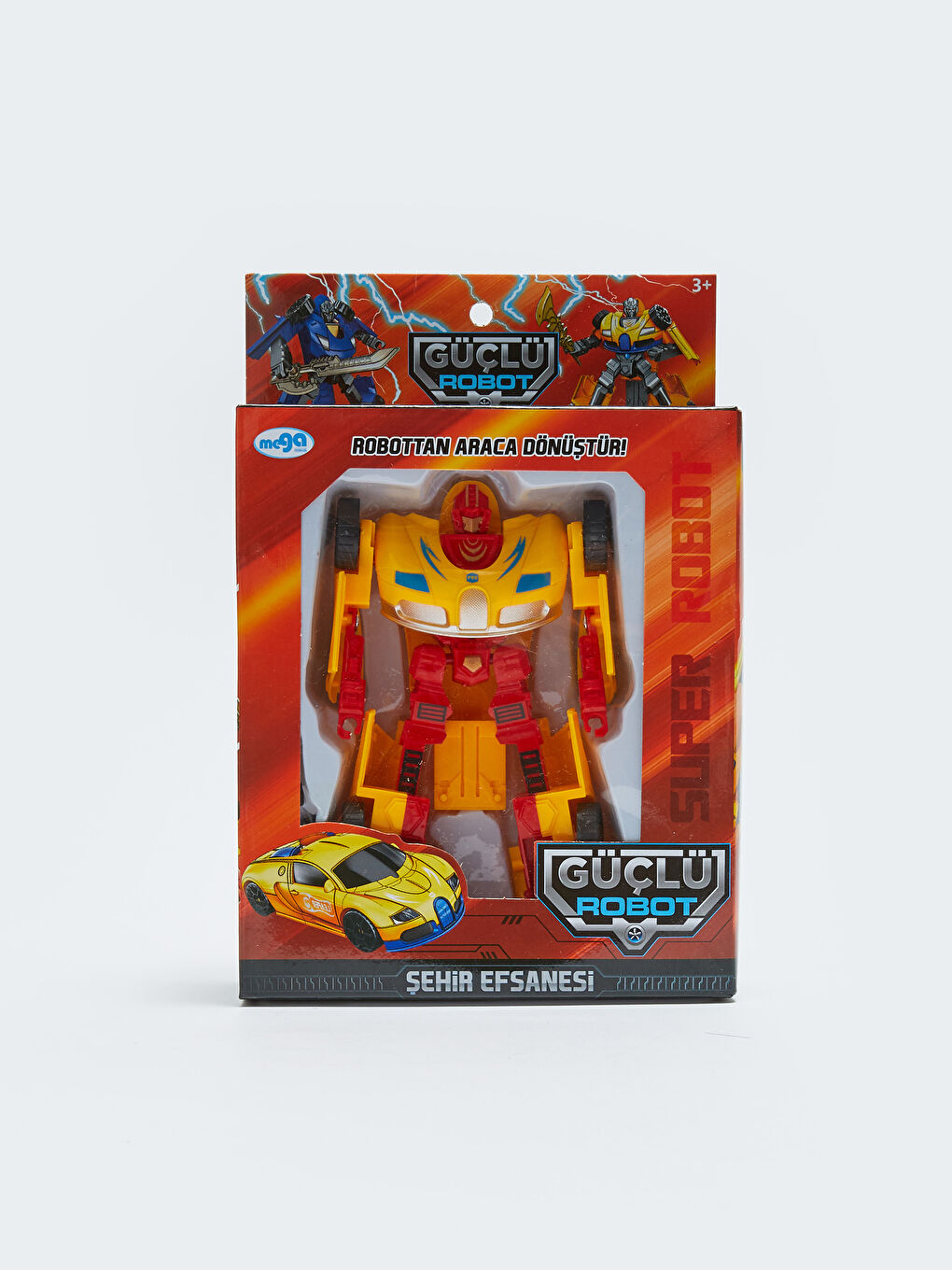 Robota Dönüşebilen Oyuncak Araba-2