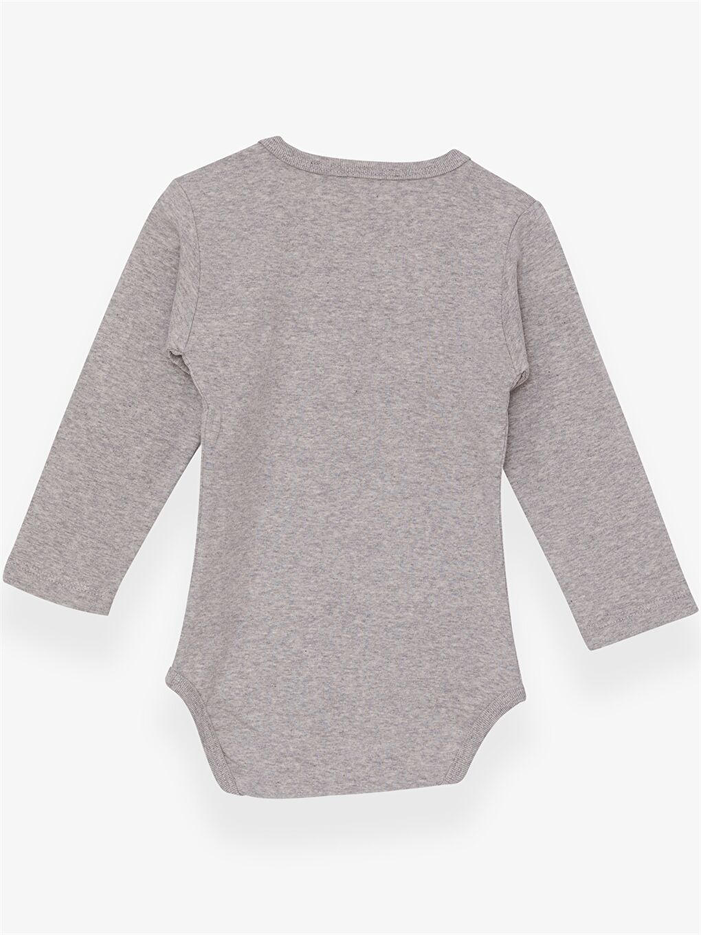 بودي سوت أولاد بيبي مطبوع بكم طويل و كول مدور بلي كليك-1