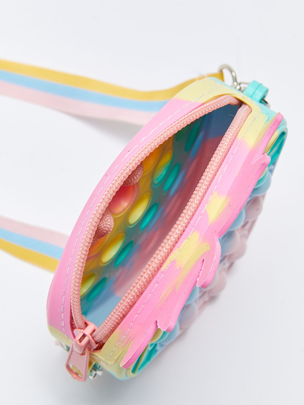 Karışık Pop It Kız Çocuk Çapraz Çanta-2