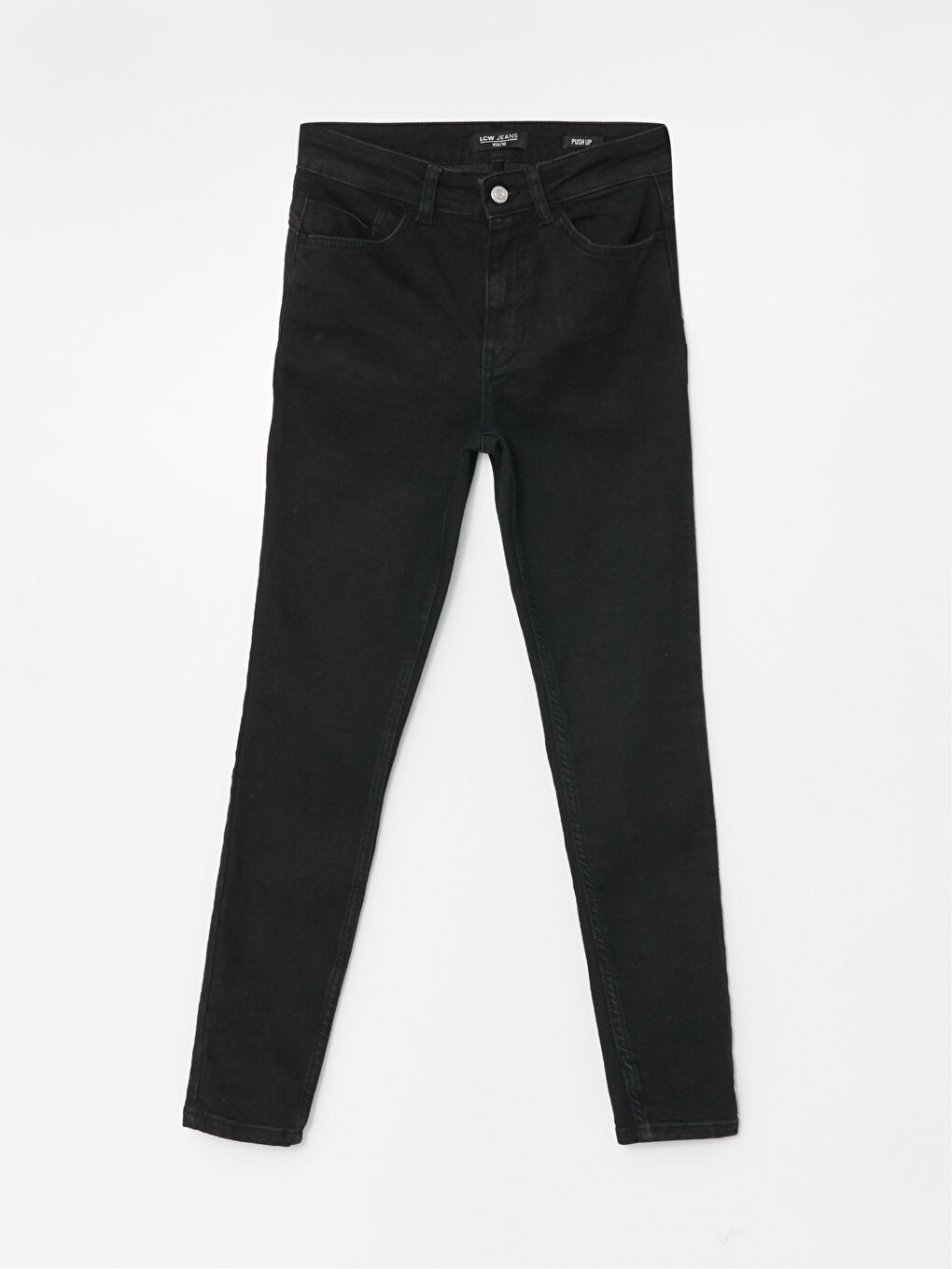 Jean Droit Moulant Mercure Taille Haute Pour Femmes-5