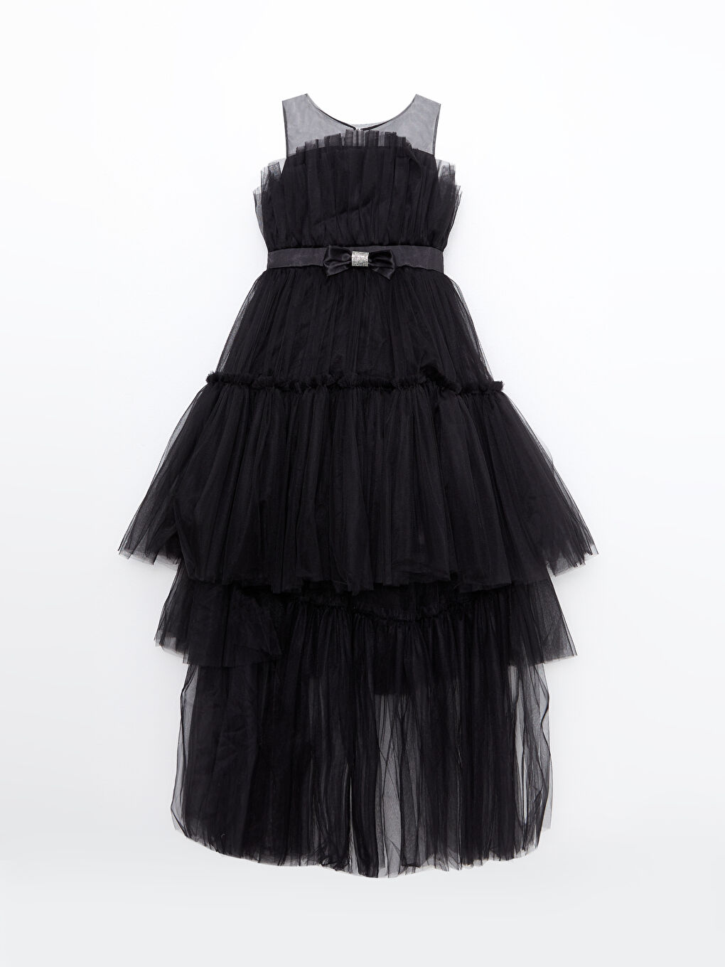 Siyah Kız Çocuk Abiye Elbise