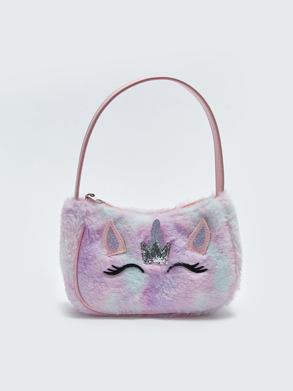 Karışık Pelüş Kız Çocuk Baget Çanta