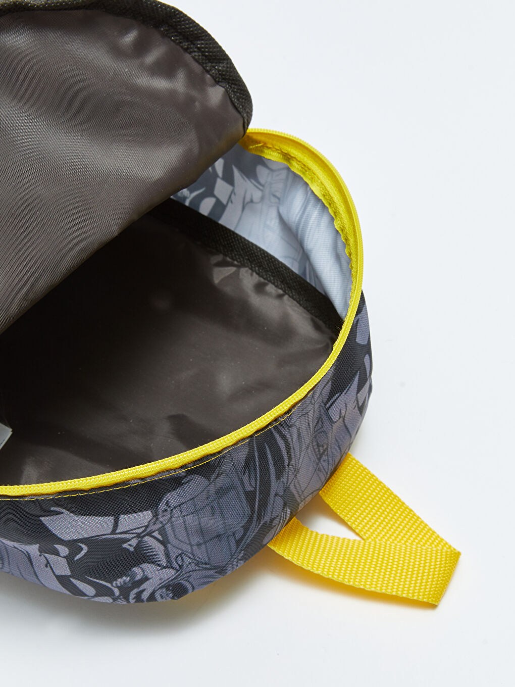 Gri Batman Lisanslı Erkek Çocuk Sırt Çantası-3