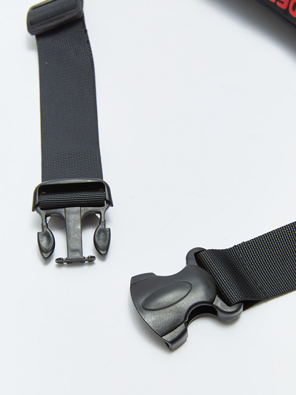 Siyah Spiderman Lisanslı Erkek Çocuk Bel Çantası-3