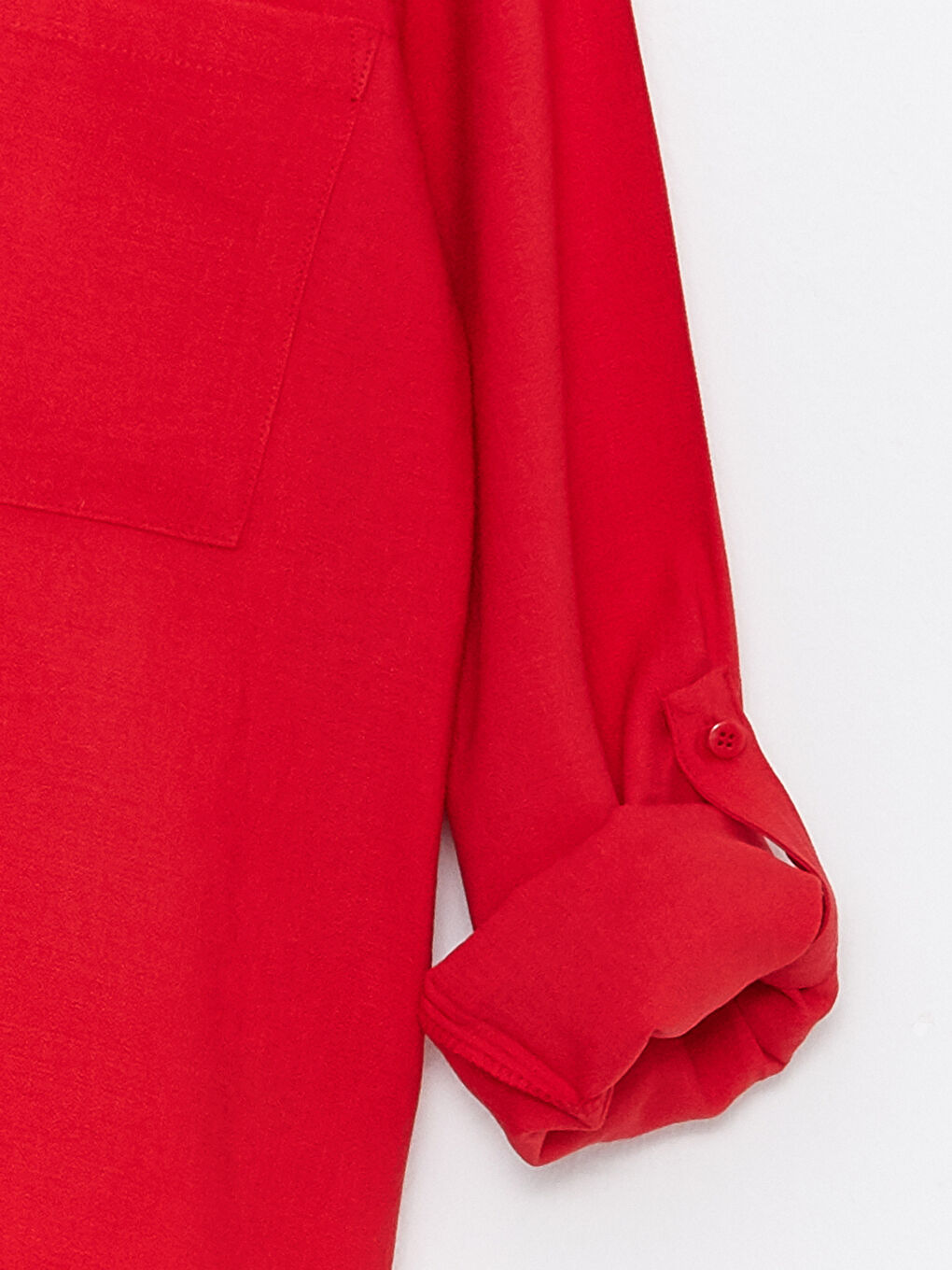 Buttoned Regular Long Sleeve Women's Shirt-6